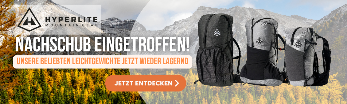 Hyperlite Mountain Gear Nachschub eingetroffen